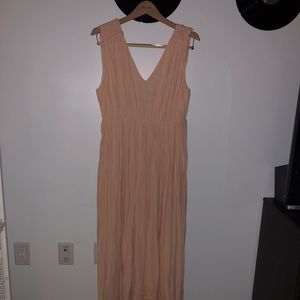 Madewell Empire Length Pink Dress